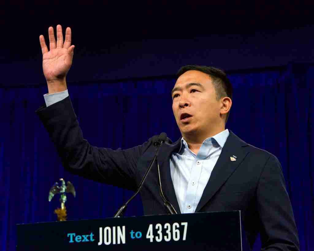 Democratic Presidential Candidate Andrew Yang Drops Out of Race 1 Shutterstock