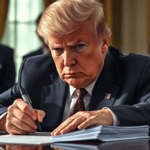 Donald trump signing executive order