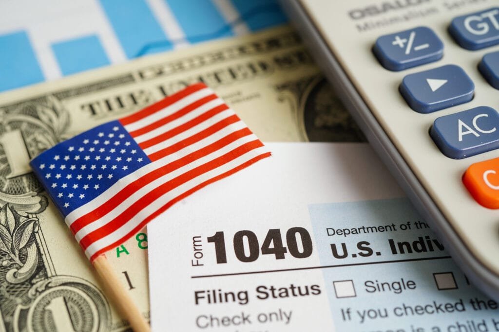 The Implications of Tax Proposals on Overtime Pay and Tips by Donald Trump 1 Tax form 1040 U.S. Individual Income Tax Return, business financ