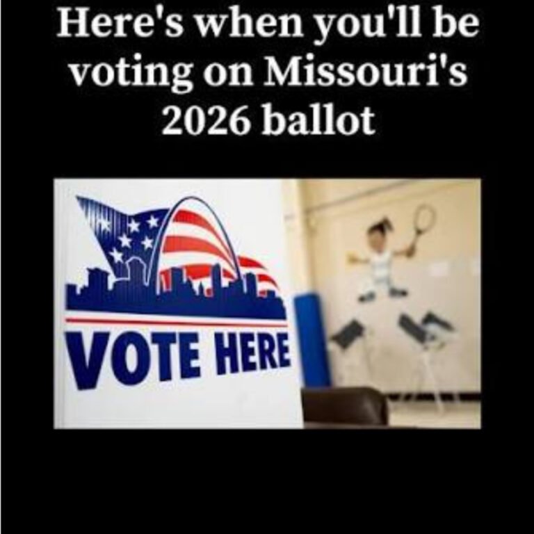What’s on the august ballot in Missouri for 2026